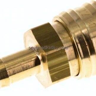 Kupplungsdose (NW7,2) 10mm Schlauch, Messing