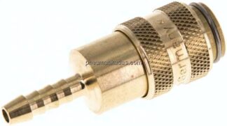 Kupplungsdose (NW5) 4mm Schlauch, Messing