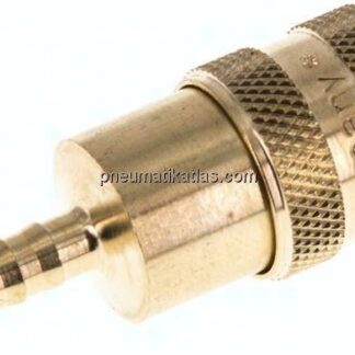 Kupplungsdose (NW5) 4mm Schlauch, Messing
