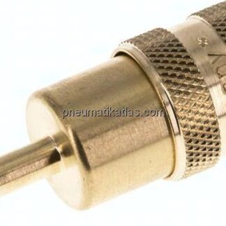 Kupplungsdose (NW5) 4mm Schlauch, Messing