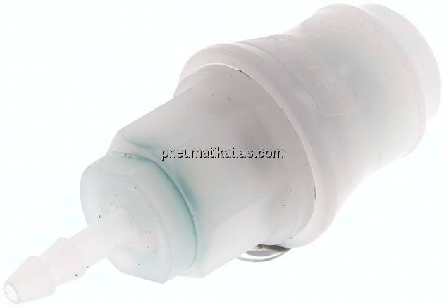 Kupplungsdose (NW5) 4mm Schlauch, PVDF