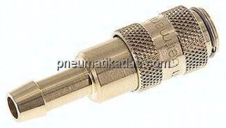 Kupplungsdose (NW2,7) 5mm Schlauch, Messing