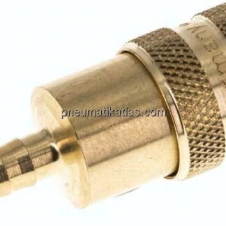 Kupplungsdose (NW5) 5mm Schlauch, Messing