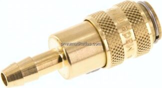 Kupplungsdose (NW5) 6 (1/4")mm Schlauch, Messing