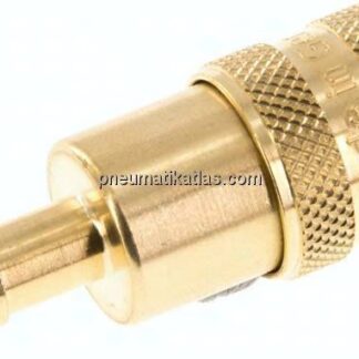Kupplungsdose (NW5) 6 (1/4")mm Schlauch, Messing