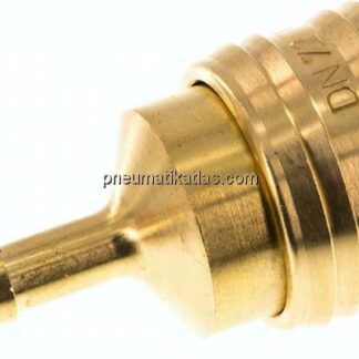 Kupplungsdose (NW7,2) 6mm Schlauch, Messing