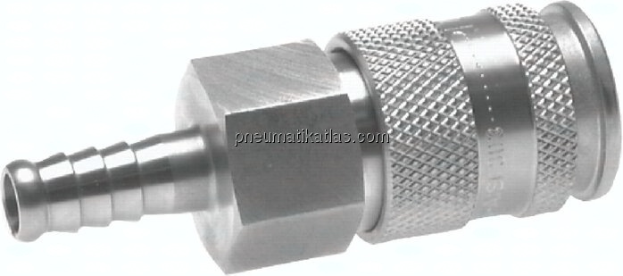 Kupplungsdose (NW10) 19 (3/4")mm Schlauch, 1.4404