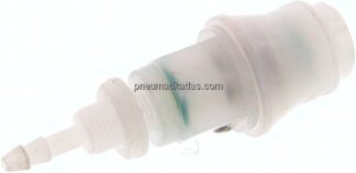Schott-Kupplungsdose (NW5) 4mm Schlauch, PVDF