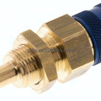 Schott-Kupplungsdose (NW5) 6 (1/4")mm Schlauch, Messing