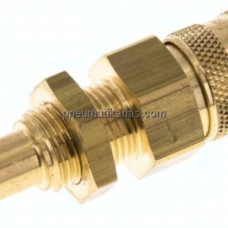 Schott-Kupplungsdose (NW5) 8 (5/16")mm Schlauch, Messing