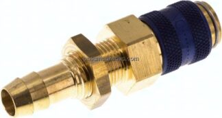 Schott-Kupplungsdose (NW5) 9 (3/8")mm Schlauch, Messing