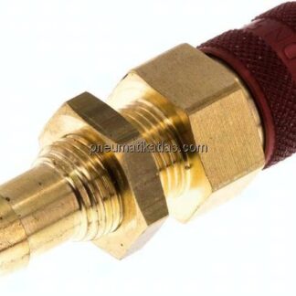 Schott-Kupplungsdose (NW5) 9 (3/8")mm Schlauch, Messing