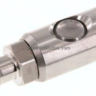 Sicherheits-Druckknopfkupplung (NW7,2), 13 (1/2")mm Schl., Edelstahl