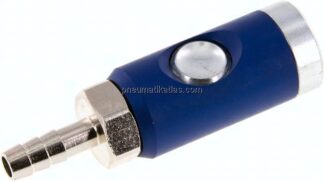 Sicherheits-Druckknopfkupplung (NW7,2), 8 (5/16")mm Schl., Stahl verzinkt