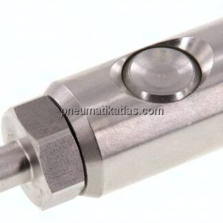 Sicherheits-Druckknopfkupplung (NW7,2), 9 (3/8")mm Schl., Edelstahl