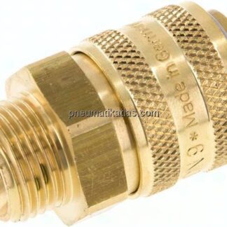 Temperierkupplungsdose 13mm Zapfen,G 3/8"(AG)