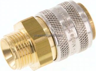 Temperierkupplungsdose 13mm Zapfen,G 3/8"(AG)