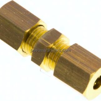 Gerade Klemmringverschraubung 4 (M8x1)mm, Messing