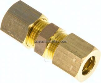 Gerade Klemmringverschraubung 8 (M12x1)mm, Messing