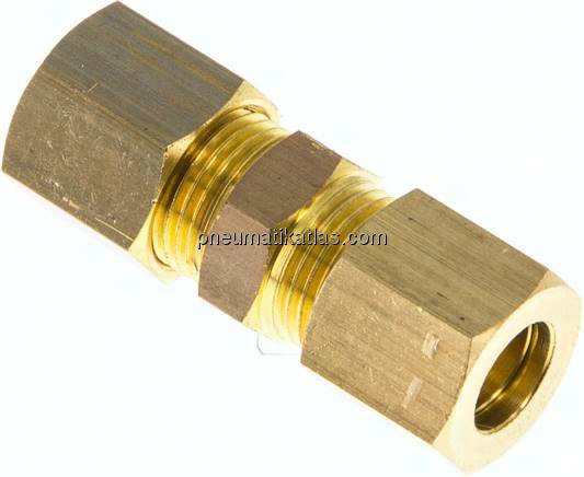 Gerade Klemmringverschraubung 8 (M12x1)mm, Messing