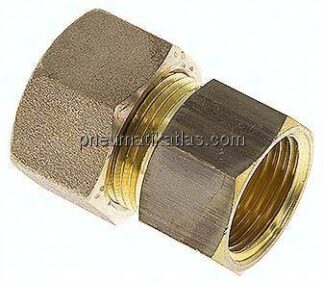 Aufschraub-Klemmringverschraubung G 1/2"-16 (M22x1,5)mm, Messing