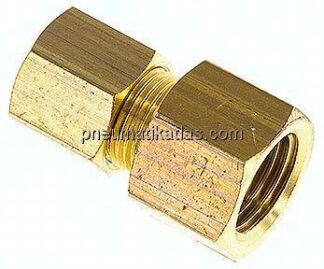 Aufschraub-Klemmringverschraubung G 1/4"-8 (M12x1)mm, Messing