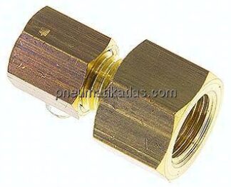Aufschraub-Klemmringverschraubung G 1/8"-4 (M8x1)mm, Messing