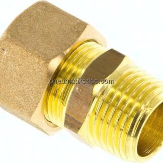Gerade Klemmringverschraubung R 1/2"-16 (M22x1,5)mm, Messing