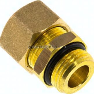 Gerade Klemmringverschraubung G 1/2"-16 (M22x1,5)mm, Messing