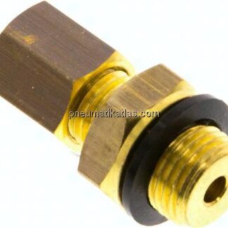 Gerade Klemmringverschraubung G 1/8"-4 (M8x1)mm, Messing