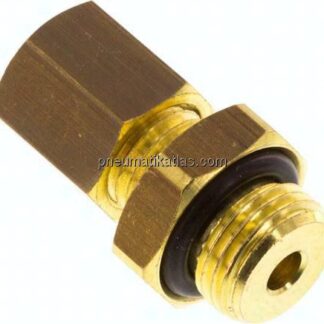 Gerade Klemmringverschraubung G 1/8"-4 (M8x1)mm, Messing