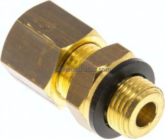 Gerade Klemmringverschraubung G 1/8"-6 (M10x1)mm, Messing