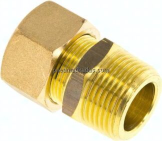 Gerade Klemmringverschraubung R 3/4"-18 (M24x1,5)mm, Messing