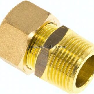 Gerade Klemmringverschraubung R 3/4"-18 (M24x1,5)mm, Messing