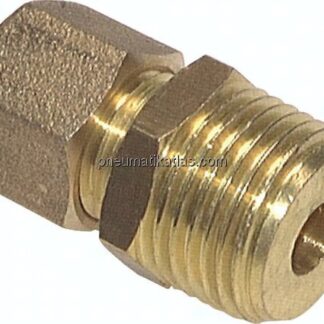 Gerade Klemmringverschraubung R 1/8"-5 (M10x1)mm, Messing
