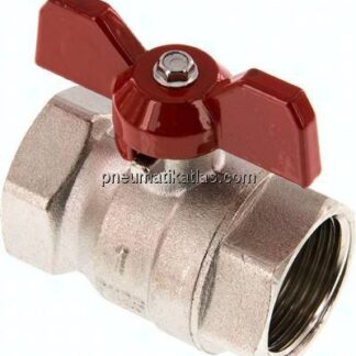 Messing-Kugelhahn, Eco-Line, Rp 1", 0 - 25bar
