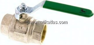 Messing-Kugelhahn, Rp 1-1/2", -0,9 bis 30bar, für Trinkwasser