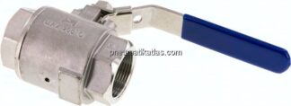 Edelstahl-Kugelhahn m. Entlüftungsbohrung G 1-1/4", PN 16