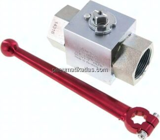 Hochdruck-Kugelhahn, Stahl, G 1-1/4", 0 - 315bar