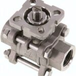 Edelstahl-Kugelhahn, Direktmontageflansch G 1/2", PN 63
