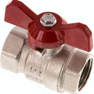 Messing-Kugelhahn, Eco-Line, Rp 1/2", 0 - 25bar