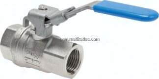 Messing-Kugelhahn, abschließbar, Rp 2", -0,98 bis 40 bar