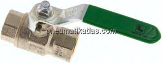 Messing-Kugelhahn, Rp 1/2", -0,9 bis 50bar, für Trinkwasser