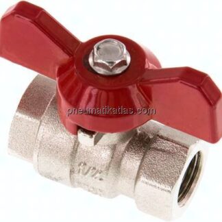 Messing-Kugelhahn, Eco-Line, Rp 1/4", 0 - 25bar