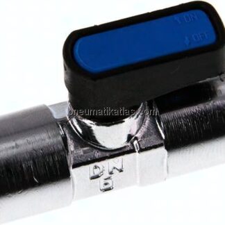 Messing-Minikugelhahn Rp 1/4"-Rp 1/4" (IG), PN 20