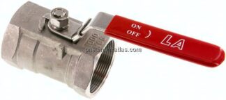1-teiliger Edelstahl-Kugelhahn, NPT 2", 0 - 63bar