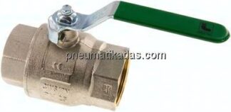 Messing-Kugelhahn, Rp 2", -0,9 bis 25bar, für Trinkwasser