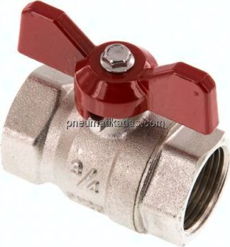 Messing-Kugelhahn, Eco-Line, Rp 3/4", 0 - 25bar