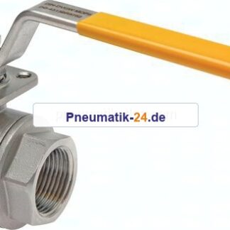 Edelstahl-Kugelhahn, DVGW, Rp 2", -0,9 bis 40bar