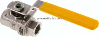 Edelstahl-Kugelhahn, DVGW, Rp 3/8", -0,9 bis 100bar